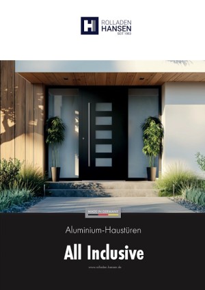 Katalog All-Inclusive<br>Aluminium-Haustüren