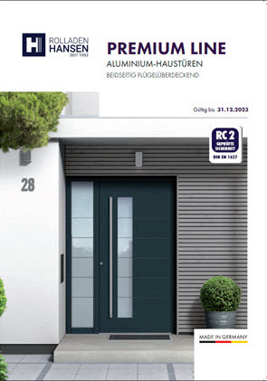 Katalog Premiumline <br>Aluminium-Haustüren