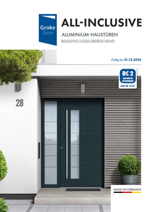 Katalog All-Inclusive<br>Aluminium-Haustüren